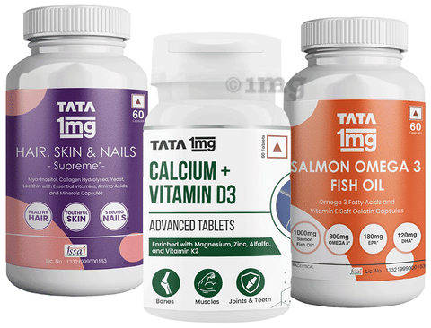 Triple Calcium 1000mg Tablets - Bone & Muscle Support With Three Calcium Forms 8 thumbnail image