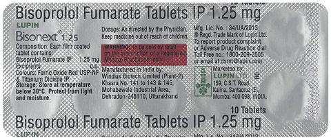 Bisonext 1.25 Tablet image Bisonext 1.25 Tablet image