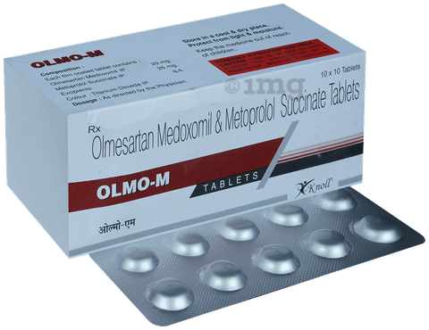 Olmo M 20mg/25mg Tablet image Olmo M 20mg/25mg Tablet image