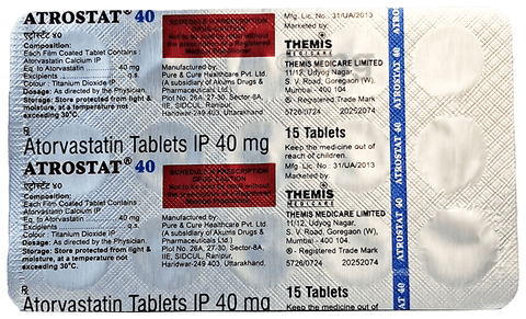 Atrostat 40 Tablet image Atrostat 40 Tablet image