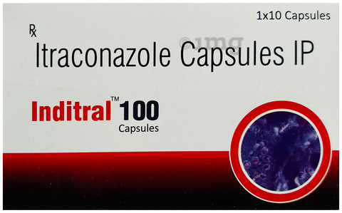 Inditral 100 Capsule image