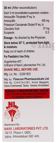 Augmentox 457 Dry Syrup image Augmentox 457 Dry Syrup image
