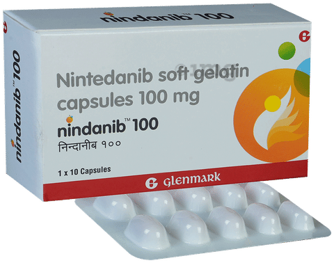 Nindanib 100 Soft Gelatin Capsule