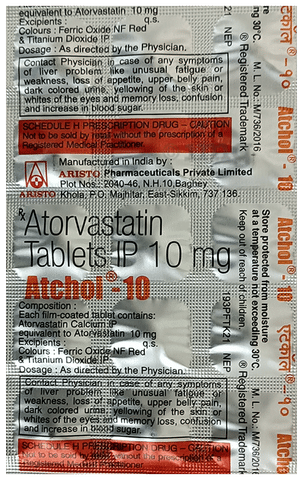 Atchol 10 Tablet image