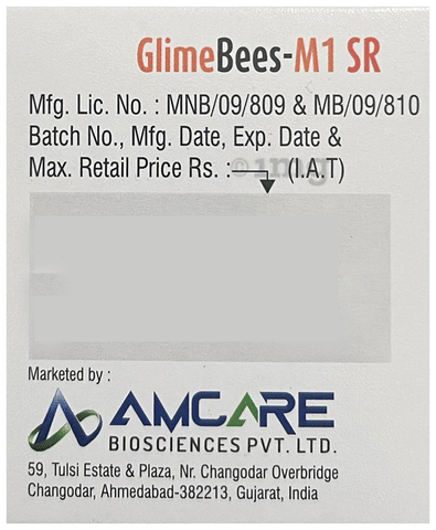 Glimebees-M 1 SR Tablet image Glimebees-M 1 SR Tablet image