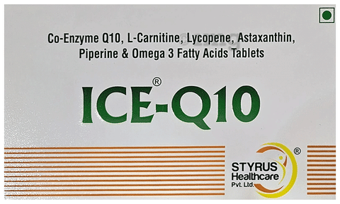 ICE-Q10 Tablet: Buy strip of 10.0 tablets at best price in India | 1mg