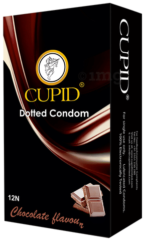 Cupid Dotted Condom Chocolate 1