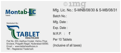 Montab-LC Tablet image Montab-LC Tablet image