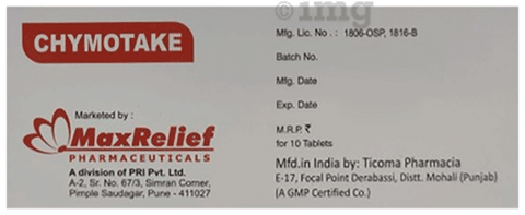 Chymotake Tablet