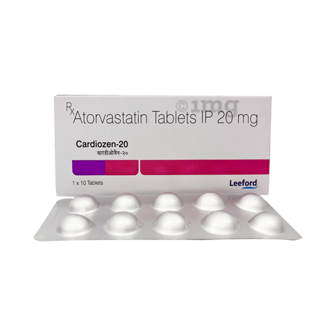 Cardiozen 20mg Tablet image