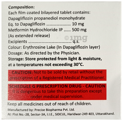 Dapawin-M 10 Tablet ER image Dapawin-M 10 Tablet ER image