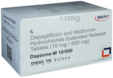 Dapaone-M 10/500 Tablet ER