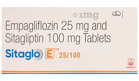 Sitaglo E 25/100 Tablet image Sitaglo E 25/100 Tablet image