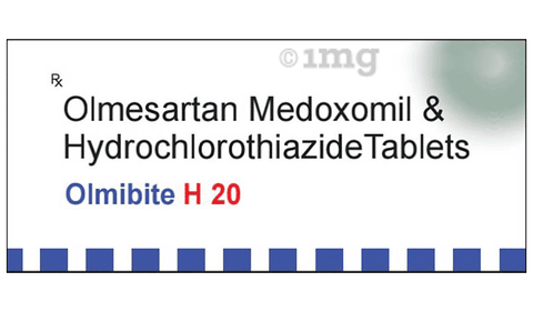 Olmibite H 20 Tablet image Olmibite H 20 Tablet image