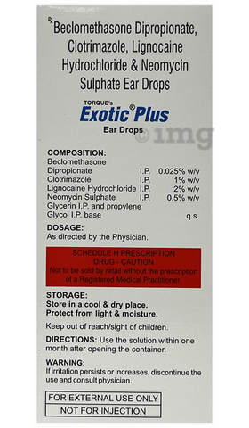 Exotic Plus Ear Drop image