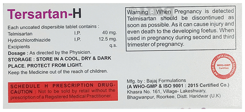 Tersartan-H Tablet DT