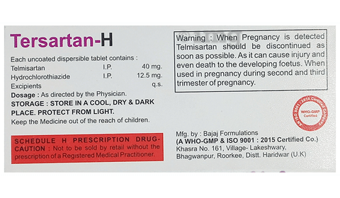 Tersartan-H Tablet DT image Tersartan-H Tablet DT image