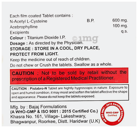 Pistabro-N Tablet image