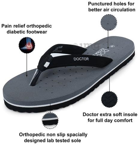 Soft sole slippers for sales heel pain