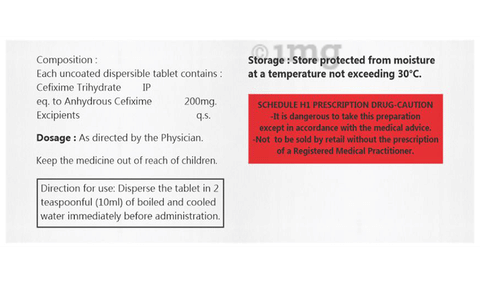 Cefbolik 200 Tablet DT image