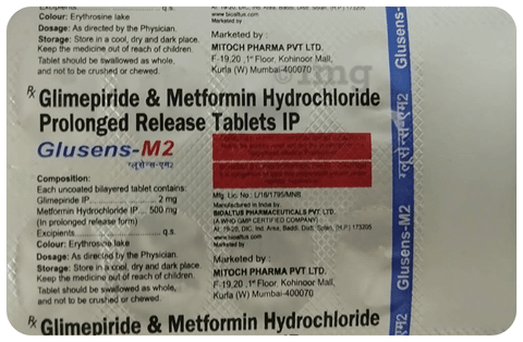 Glusens-M2 Tablet PR image