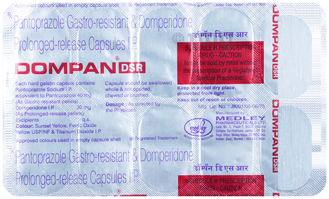 Dompan D 30mg/40mg Capsule SR image