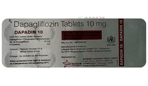 Dapadin 10 Tablet image
