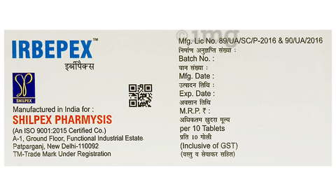 Irbepex  Tablet image
