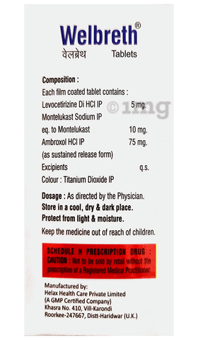 Welbreth Tablet SR image Welbreth Tablet SR image