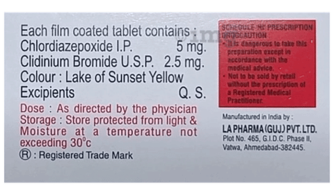 Cinipox 5mg/2.5mg Tablet image Cinipox 5mg/2.5mg Tablet image