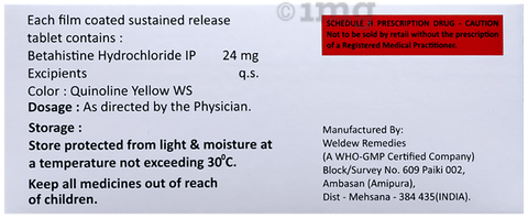 Spinbeta OD 24 Tablet image Spinbeta OD 24 Tablet image