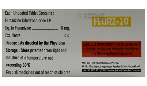 Flurz 10 Tablet image