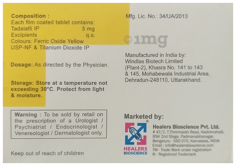 Tadabid 5 Tablet image