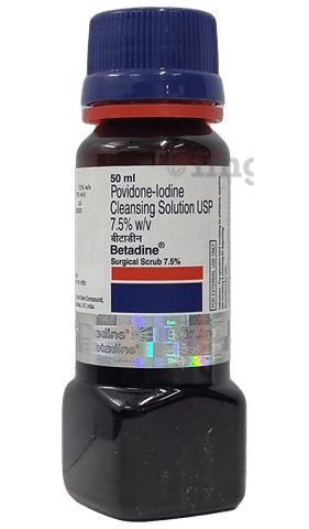 Betadine Surgical Scrub 7.5% image Betadine Surgical Scrub 7.5% image