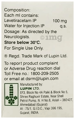 Epilive 100mg Injection image Epilive 100mg Injection image