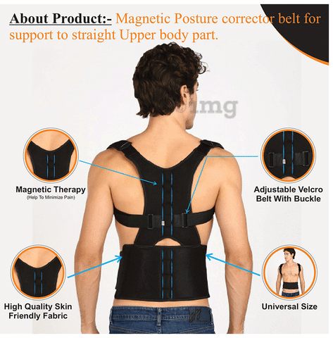Comfort Posture Corrector and Back Support Brace / 100%-Cotton