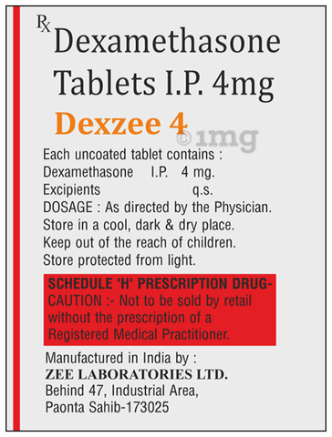 Dexzee 4mg Tablet image Dexzee 4mg Tablet image