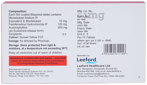 Minolast-FXA Tablet SR image