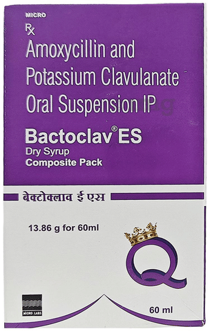 Bactoclav ES Dry Syrup image Bactoclav ES Dry Syrup image