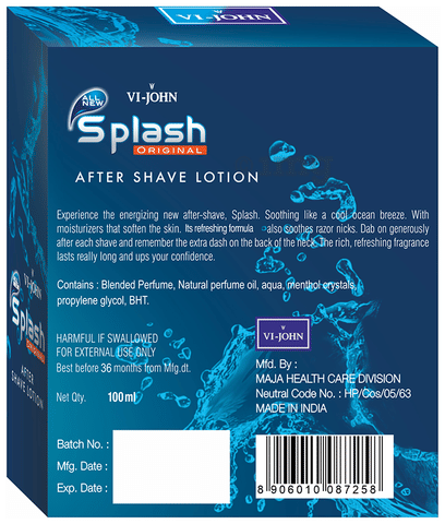 Vi-John Splash After Shave Lotion