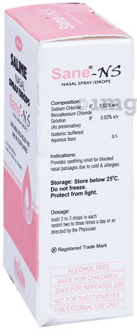 Sane-NS Nasal Spray image