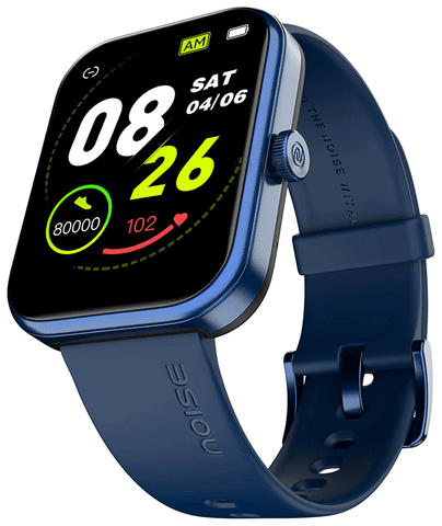 Noise Color Fit Pulse 2 Max Smartwatch Midnight Blue Buy box of