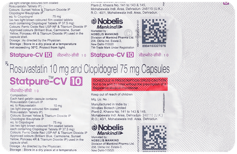 Statpure-CV 10 Capsule image Statpure-CV 10 Capsule image