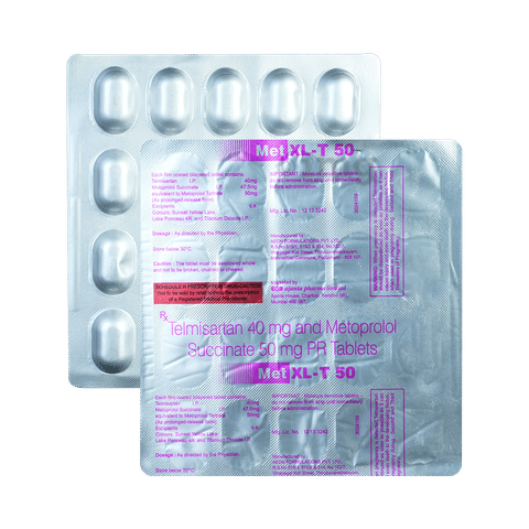 Met XL-T 50 Tablet: View Uses, Side Effects, Price and Substitutes 