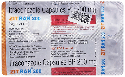 Zitran 200 Capsule image