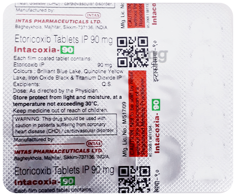 Intacoxia 90 Tablet image