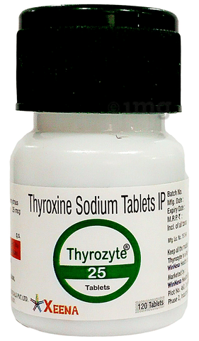 Thyrozyte 25 Tablet image Thyrozyte 25 Tablet image
