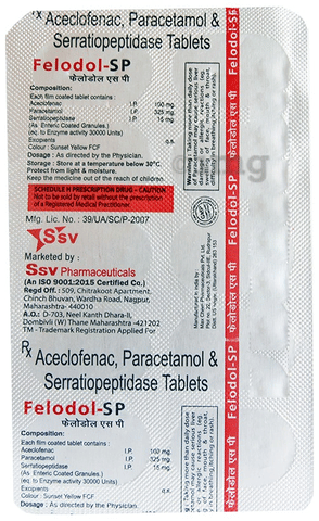 Felodol-SP Tablet image Felodol-SP Tablet image