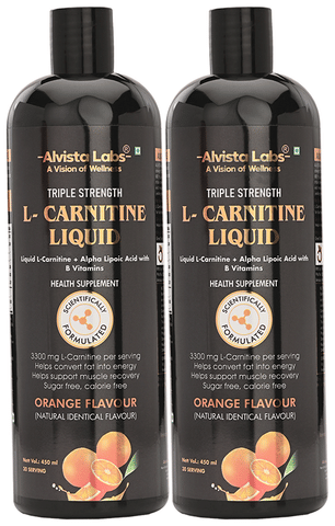 glycine propionyl l carnitine bulk powder Alvista Labs Triple Strength L-Carnitine Liquid (450ml Each) Sugar Free  Orange: Buy combo pack of 2.0 bottles at best price in India