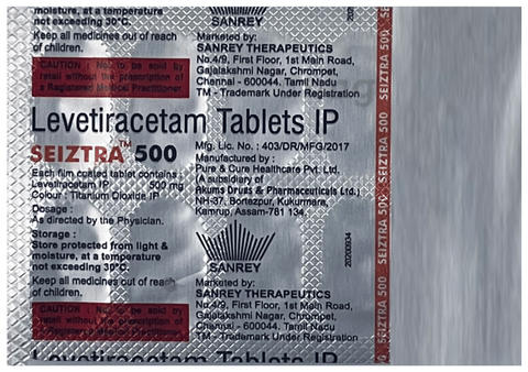 Seiztra 500 Tablet image